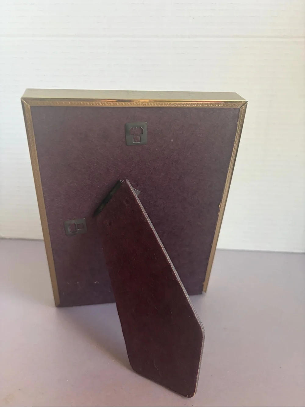 Gold Decorative Ribbed Photo Frame - Home Accents